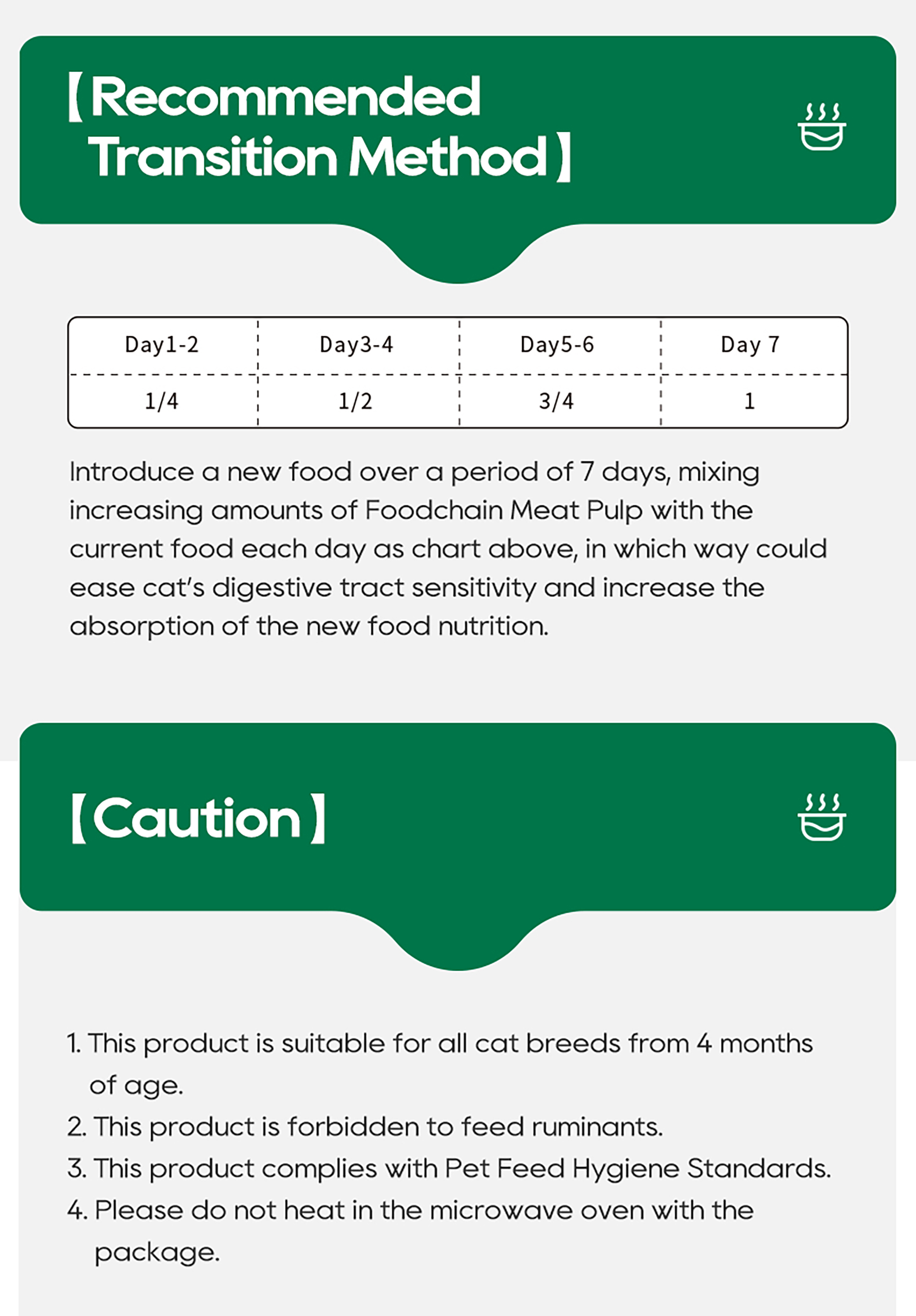 FOOD CHAIN 全營養貓⽤⽣⾻⾁主食醬包 80g l 貓星人基地