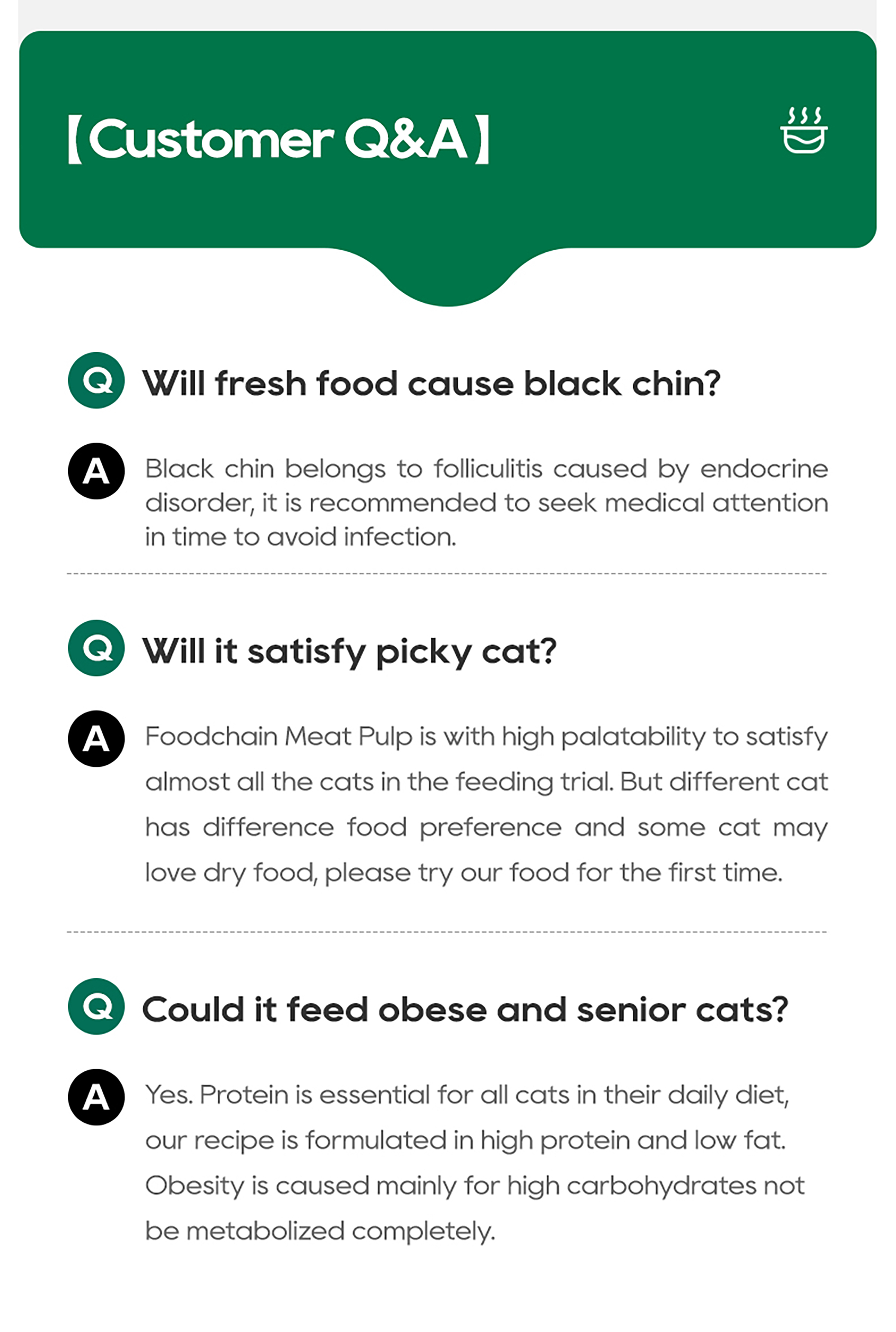 FOOD CHAIN 全營養貓⽤⽣⾻⾁主食醬包 80g l 貓星人基地