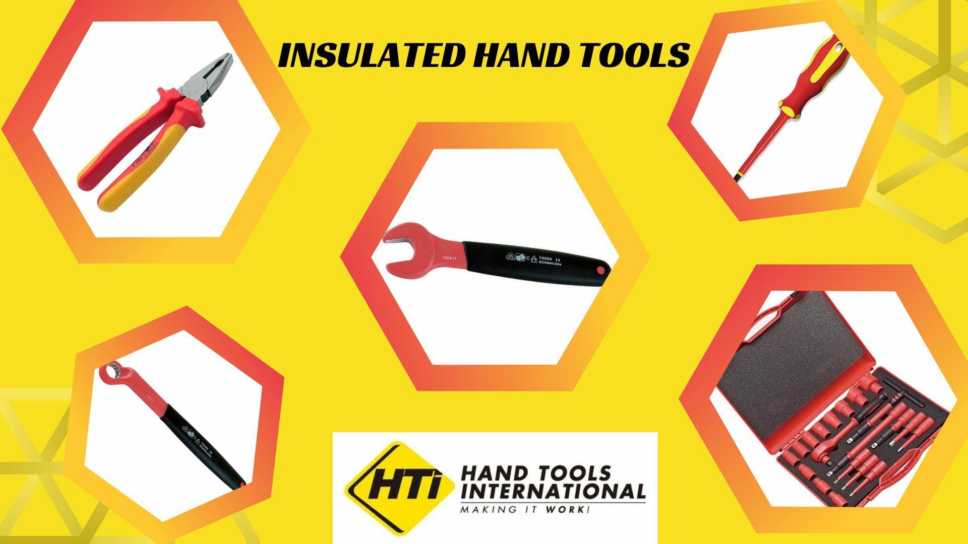 HTI provides insulated hand tools for electric vehicles maintenance