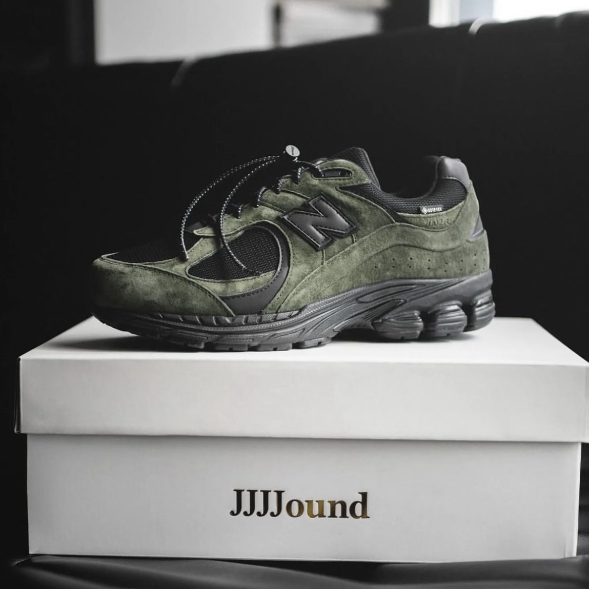 New Balance 2002R x JJJJound Gore-Tex Pine 松綠黑 防水 聯名款