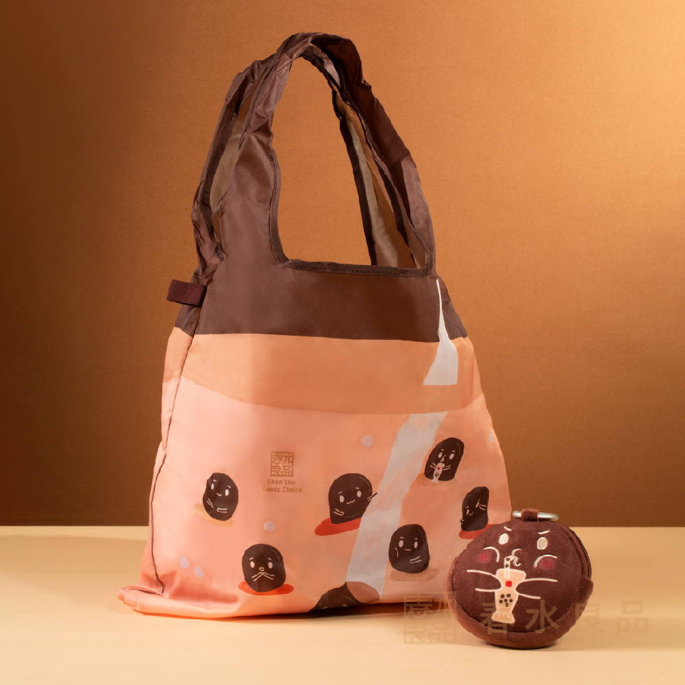 【品春水】珍珠絨毛環保袋