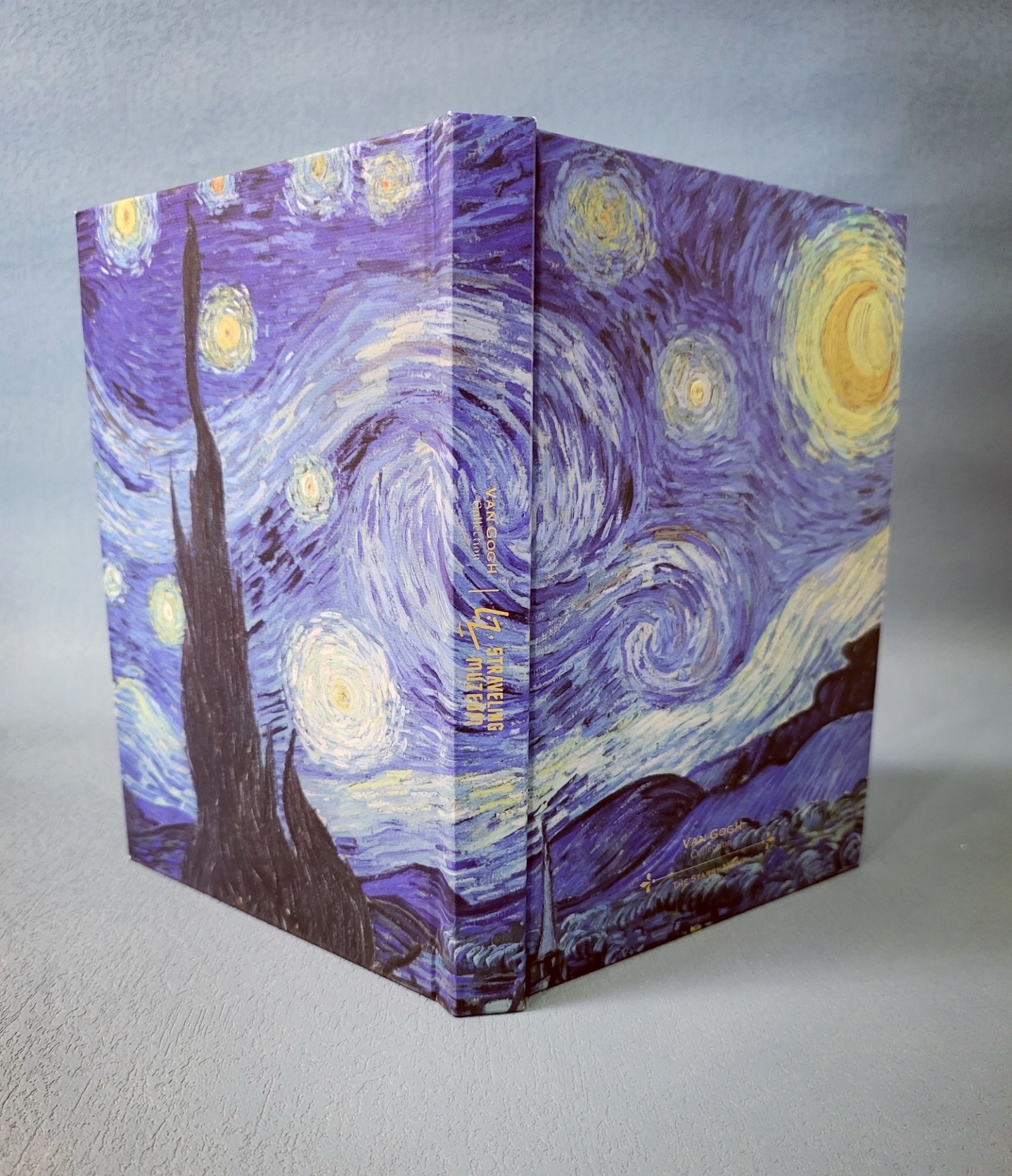 STRAVELING MUZEUM van gogh starry night hardcover notebook