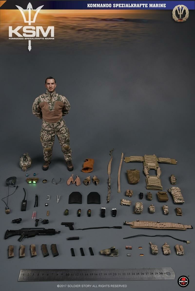 Soldier Story : 1/6 KSM Kommando Spezialkräfte Marine VBSS Boxset