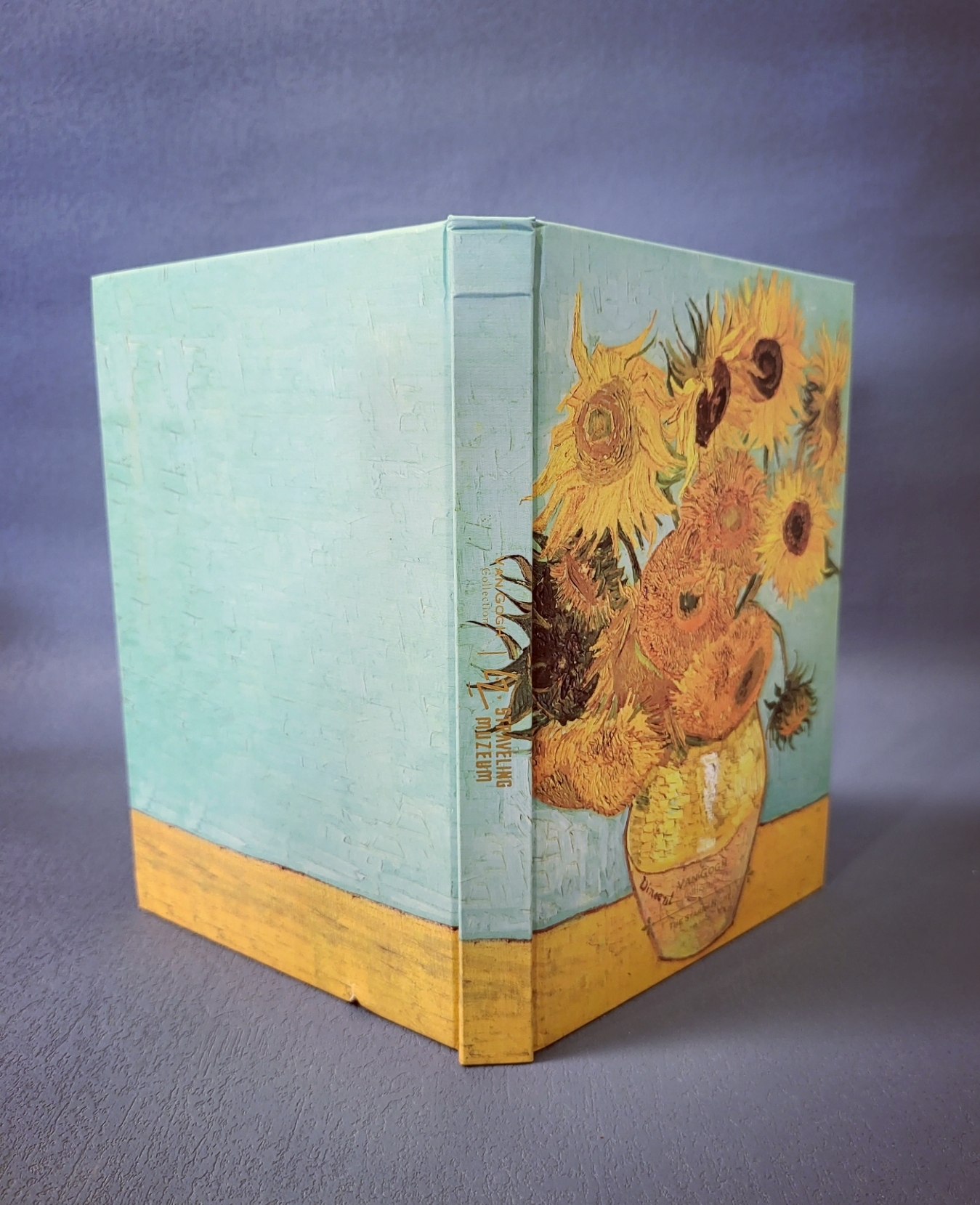STRAVELING MUZEUM van gogh sunflower hardcover notebook