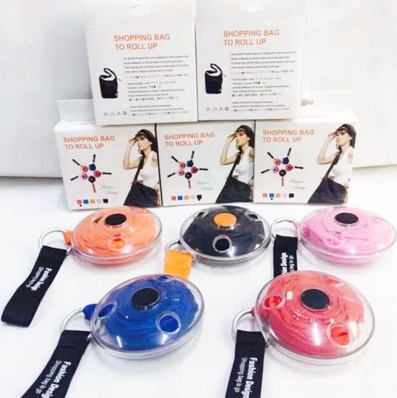 折疊環保購物功能隨身伸縮袋 AED3458