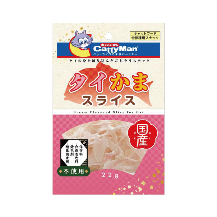 Cattyman|鯛魚薄片 22g (DYM-7019)
