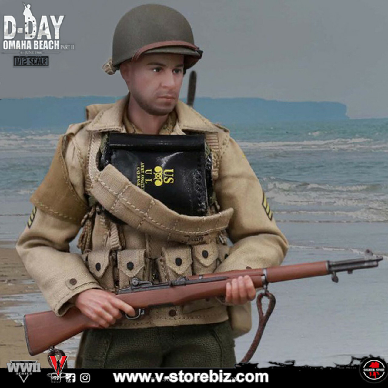 Soldier Story : 1/12 WWII US. 2nd Ranger Battalion (No Diorama)(自選)