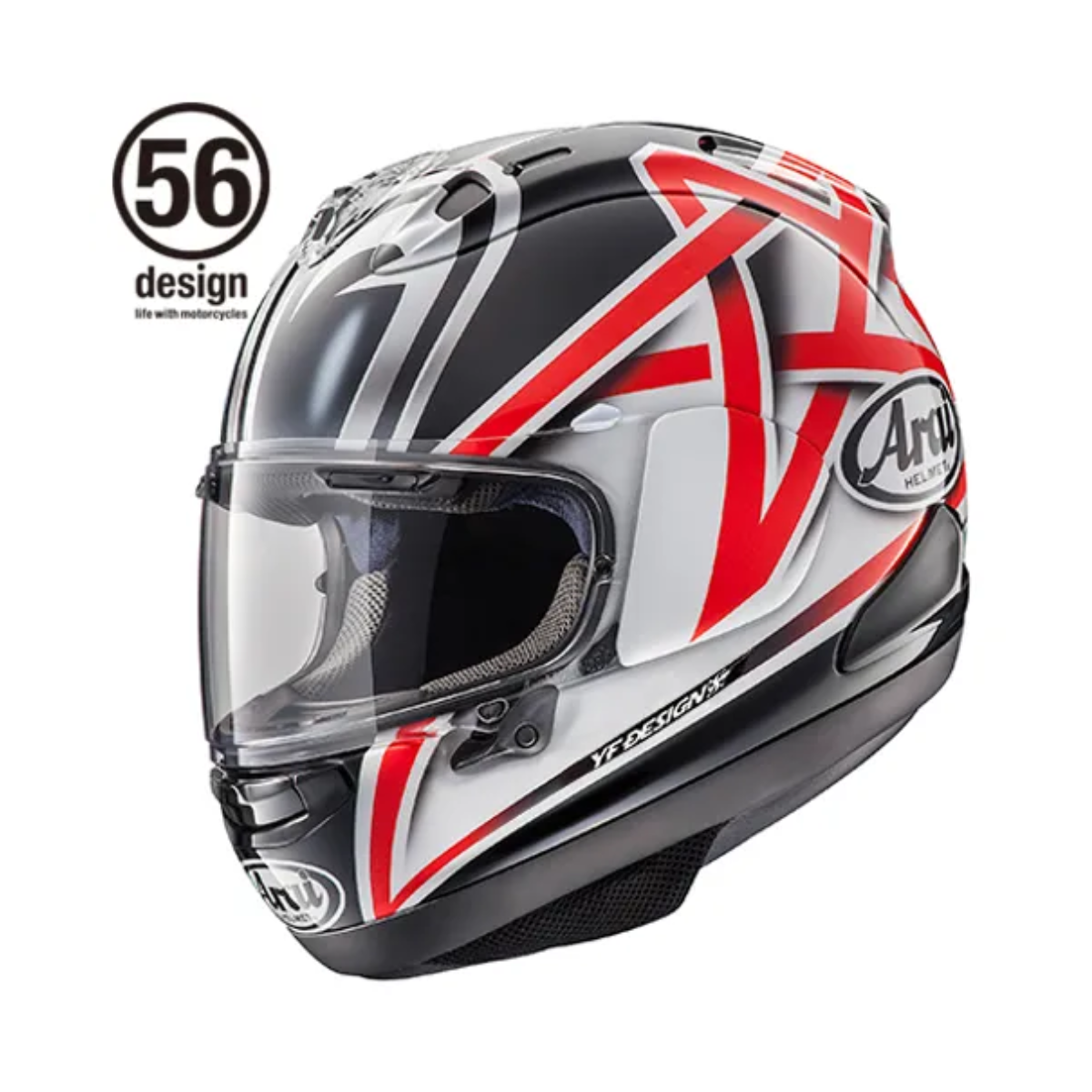 Arai】RX-7X 56design NAKANO 五芒星彩繪全罩安全帽/賽道安全帽