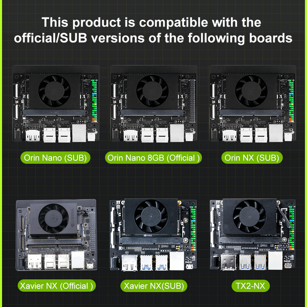 Jetson Orin Nano/Orin NX/Xavier 壓克力外殼