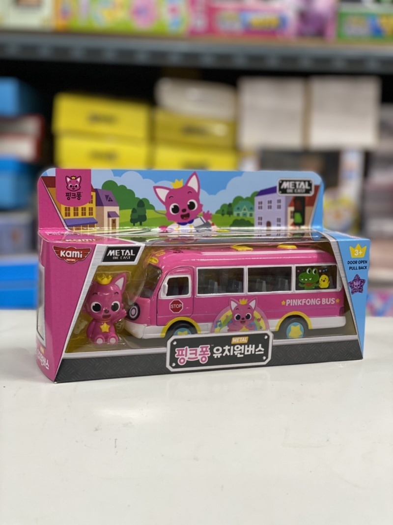 韓國日用品代購_鯊魚寶寶/碰碰狐巴士迴力車