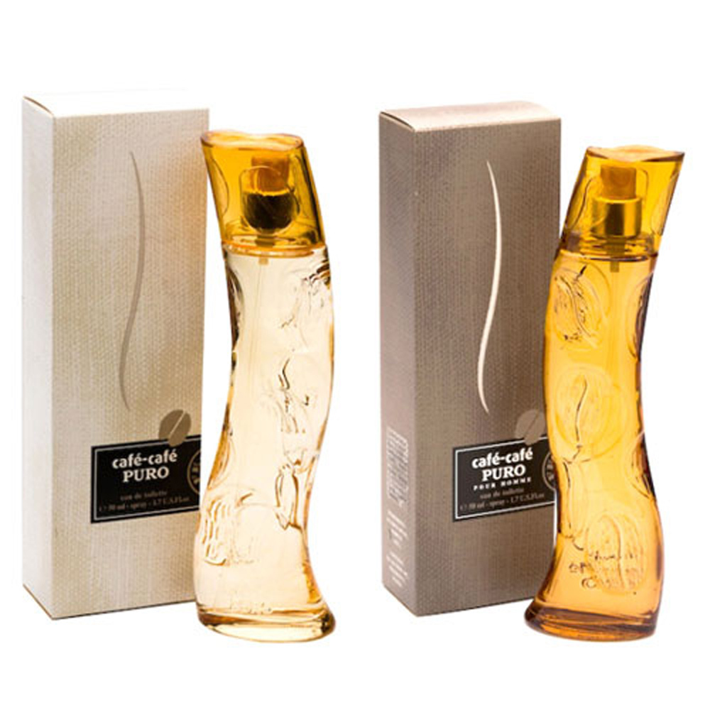 Cafe-Cafe 咖啡精靈 Puro 咖啡淡香水50ml 男女對香組