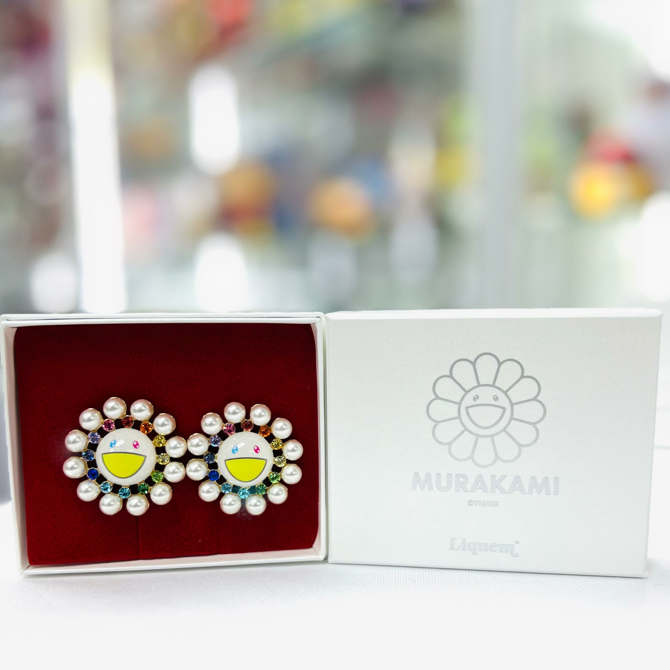 Murakami x Liquem Flower Earrings (2024 Ver.)