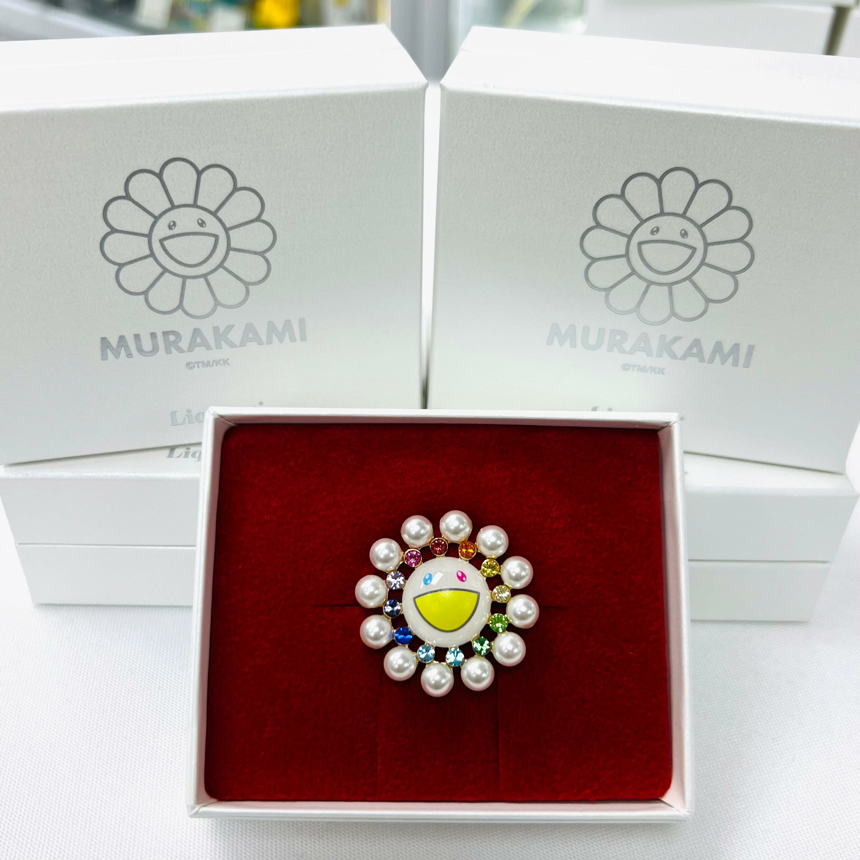 Murakami x Liquem Flower Pin (2024 Ver.)