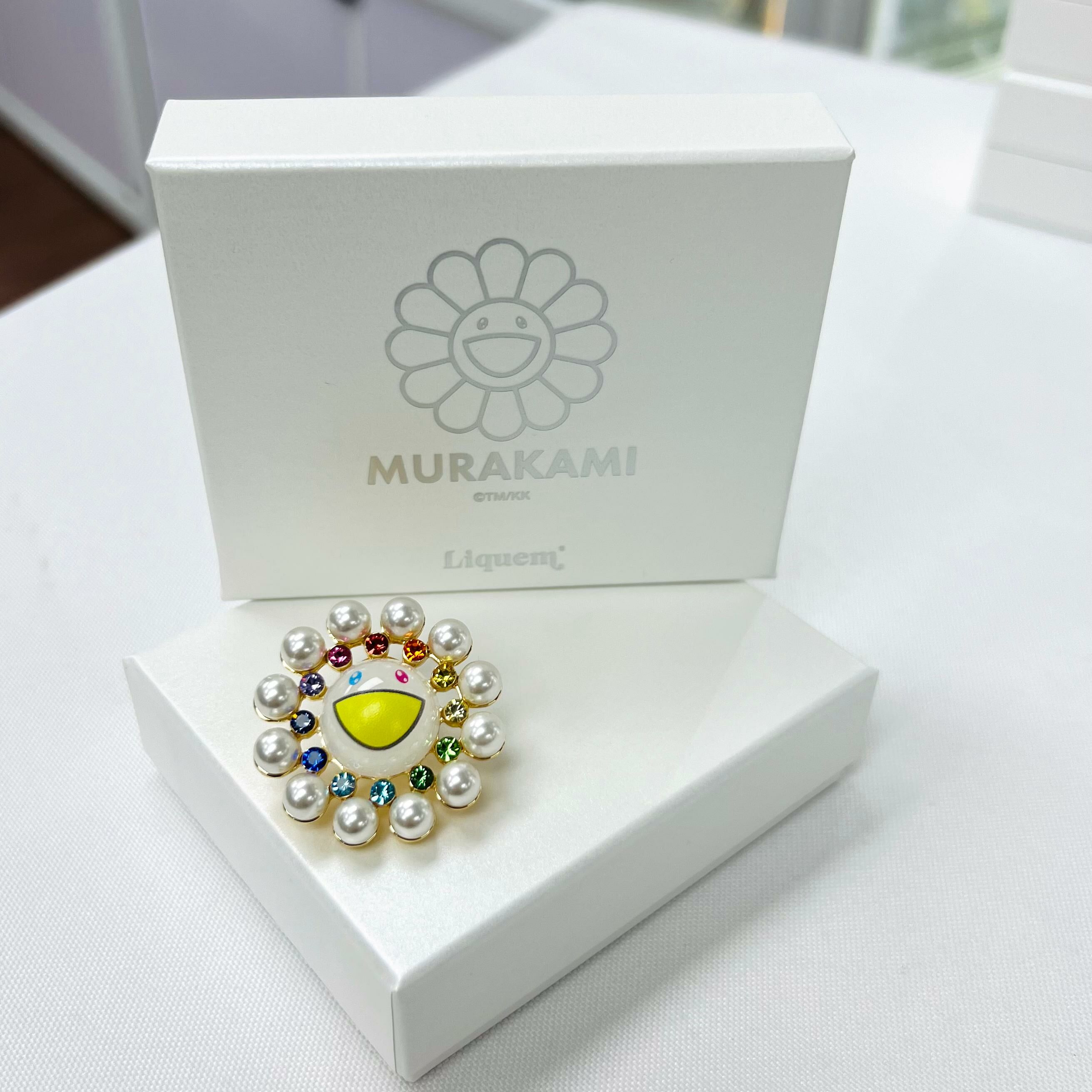 Murakami x Liquem Flower Pin (2024 Ver.)