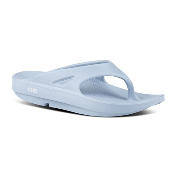 OOFOS M1000 夾腳款 美國肌力紓壓鞋 男款 NEPT/灰藍