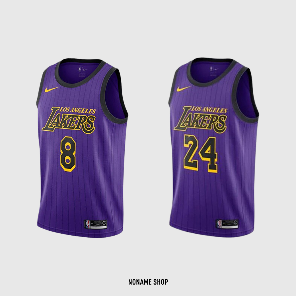 NIKE NBA KOBE BRYANT 8號 24號 城市限定 18-19賽季 球衣 深紫色 (男款)