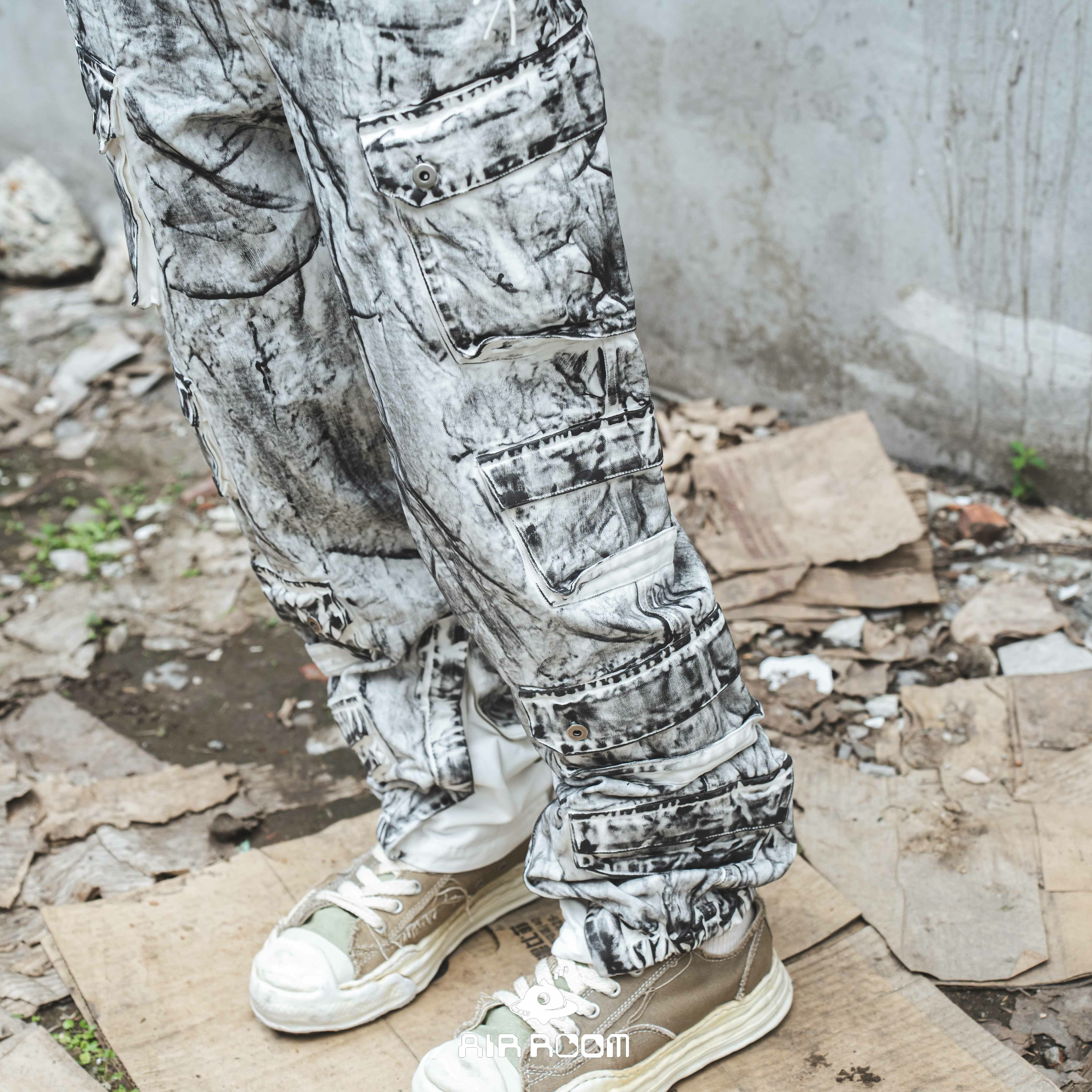 LIFEGOESON MULTI POCKET CARGO PANTS 多口袋調節 長褲