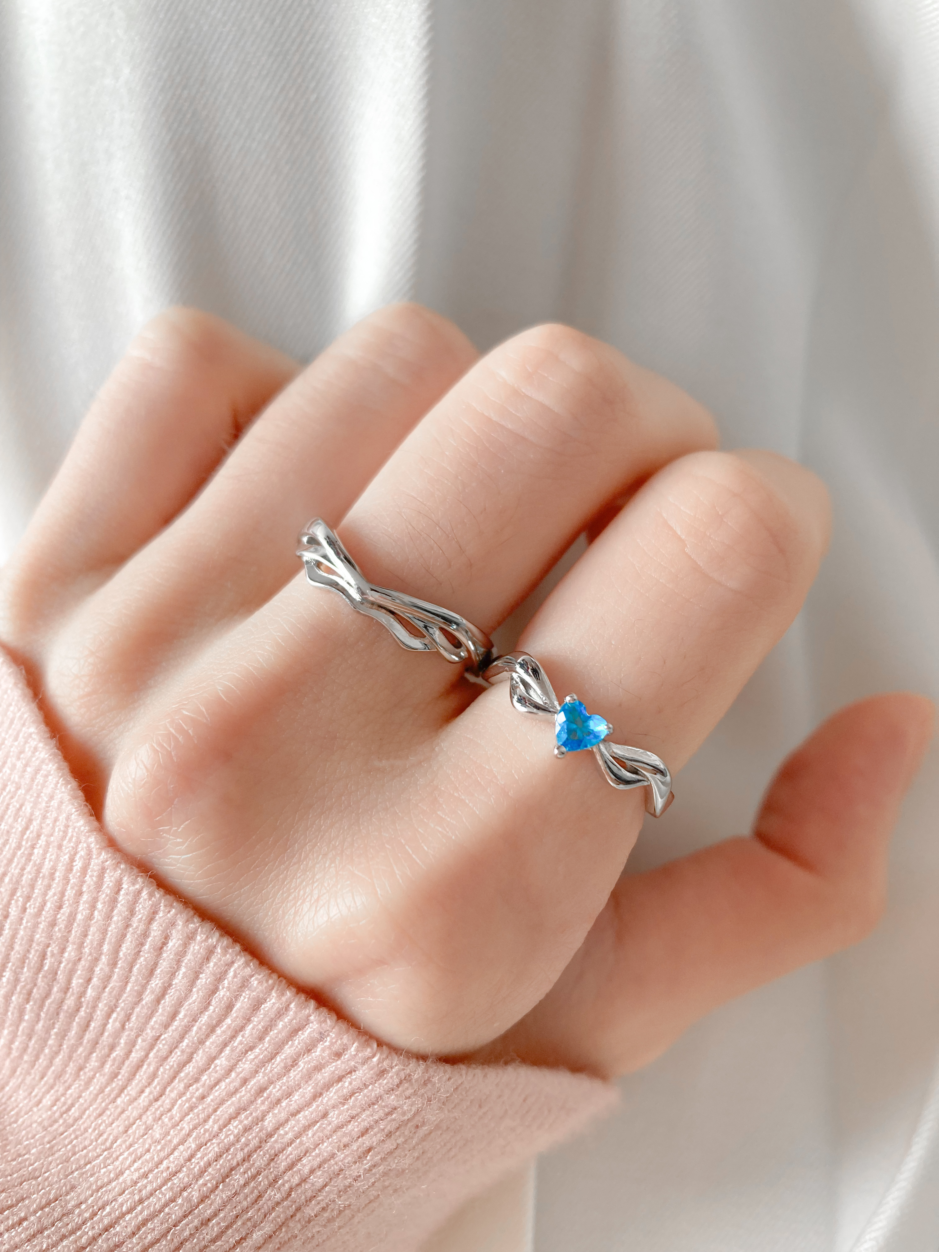 伴你一生 情侶戒指💍免費刻字✒️