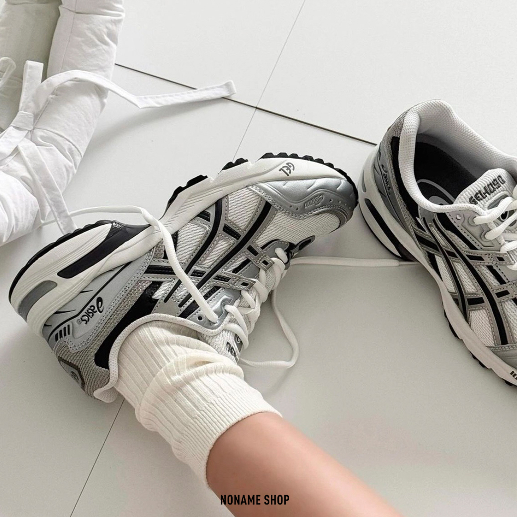 ASICS GEL-1090 復古 運動鞋 銀黑 (男/女款)