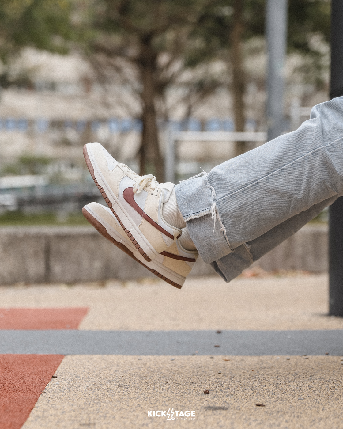 女鞋 NIKE DUNK LOW NEXT NATURE 豆沙奶茶 奶油 櫻桃紅 巧克力 焦糖底 復古 運動 休閒鞋【DD1873-103】