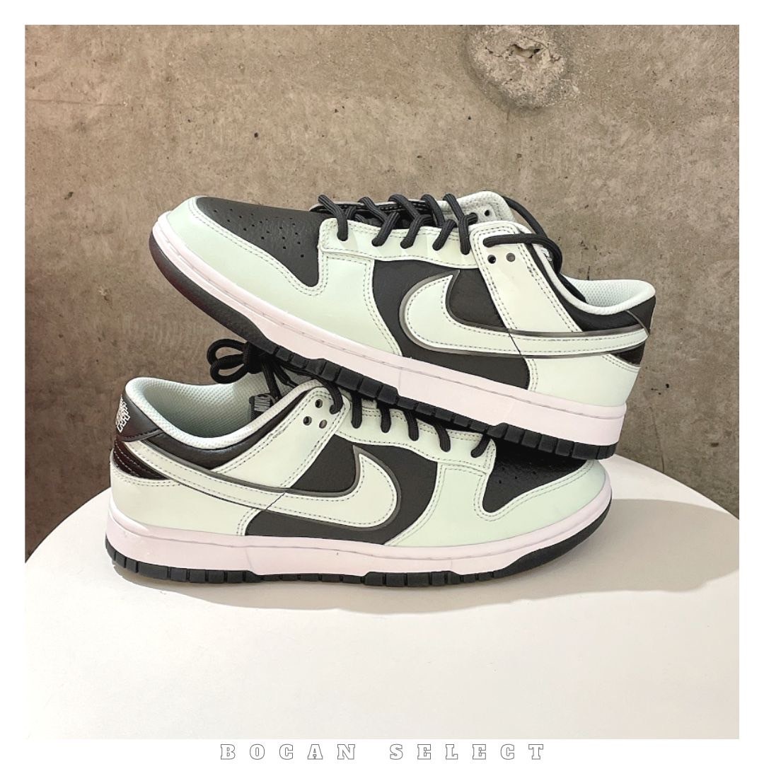 <2024本月最新款>NIKE DUNK LOW RETRO PRM 男鞋 黑薄荷綠 黑綠（FZ1670-001）