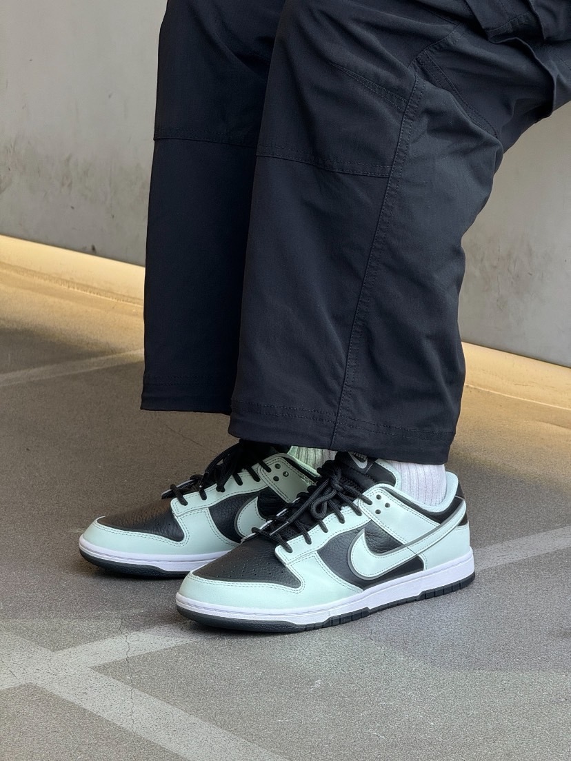 <2024本月最新款>NIKE DUNK LOW RETRO PRM 男鞋 黑薄荷綠 黑綠（FZ1670-001）