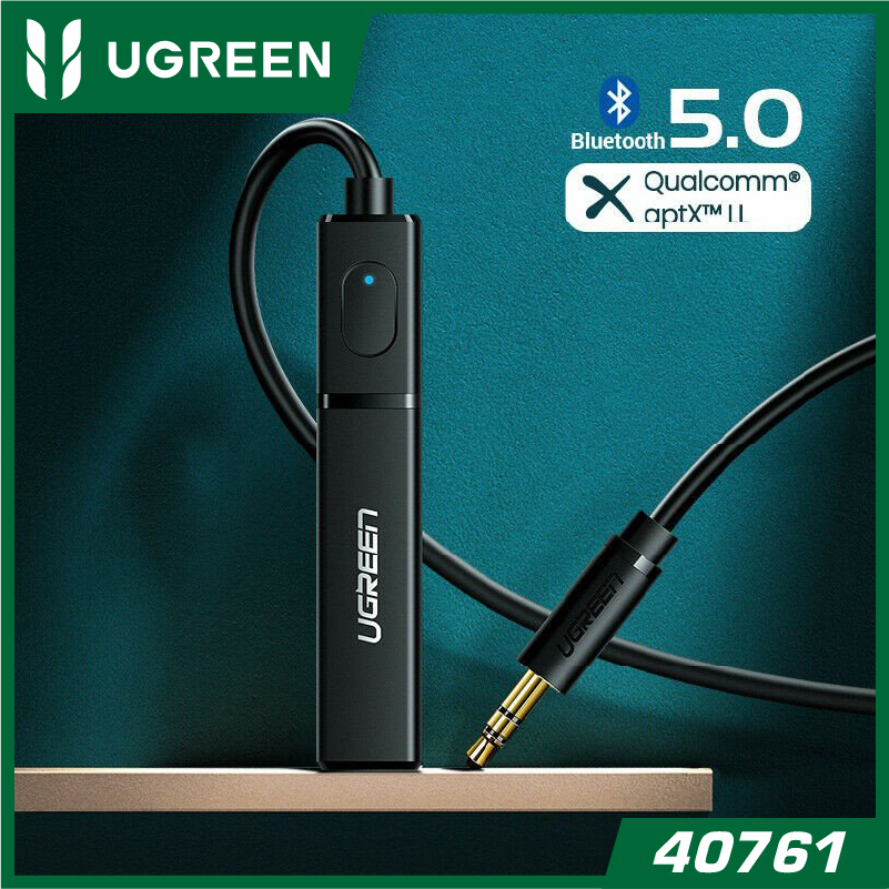 UGREEN - 40761 3.5mm 轉藍牙4.2 音頻發射器 – 可一拖二耳機