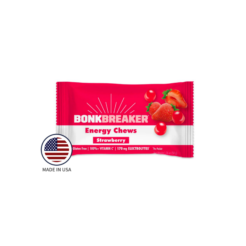 美國BONK BREAKER 運動能量軟糖(草莓)/ 包