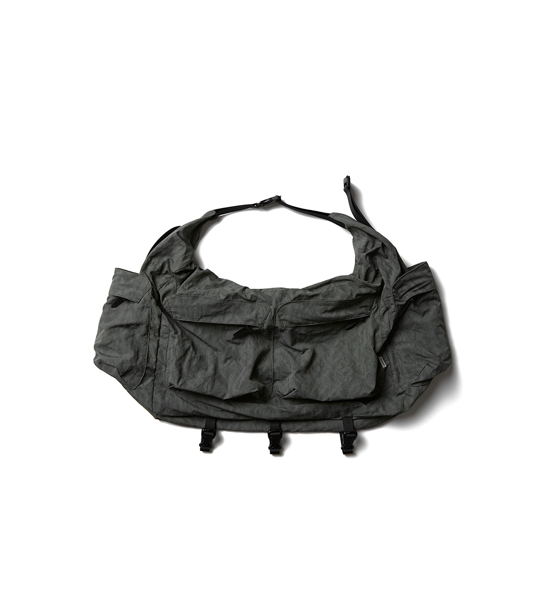 nozzle quiz® / 2WAY Utility Errand Duffle - 雀灰／Greige Jade