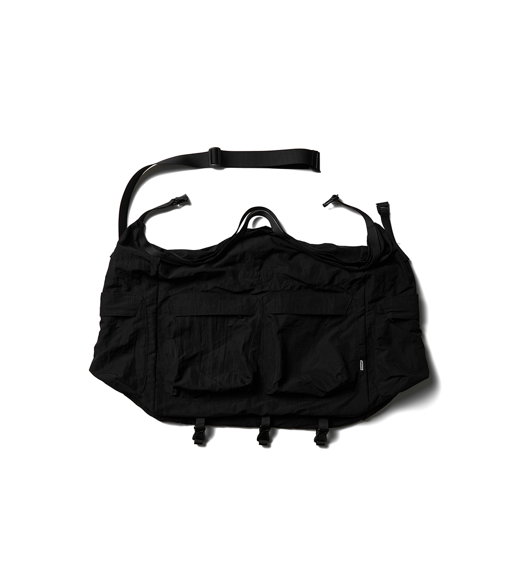nozzle quiz® / 2WAY Utility Errand Duffle - 黑 Black