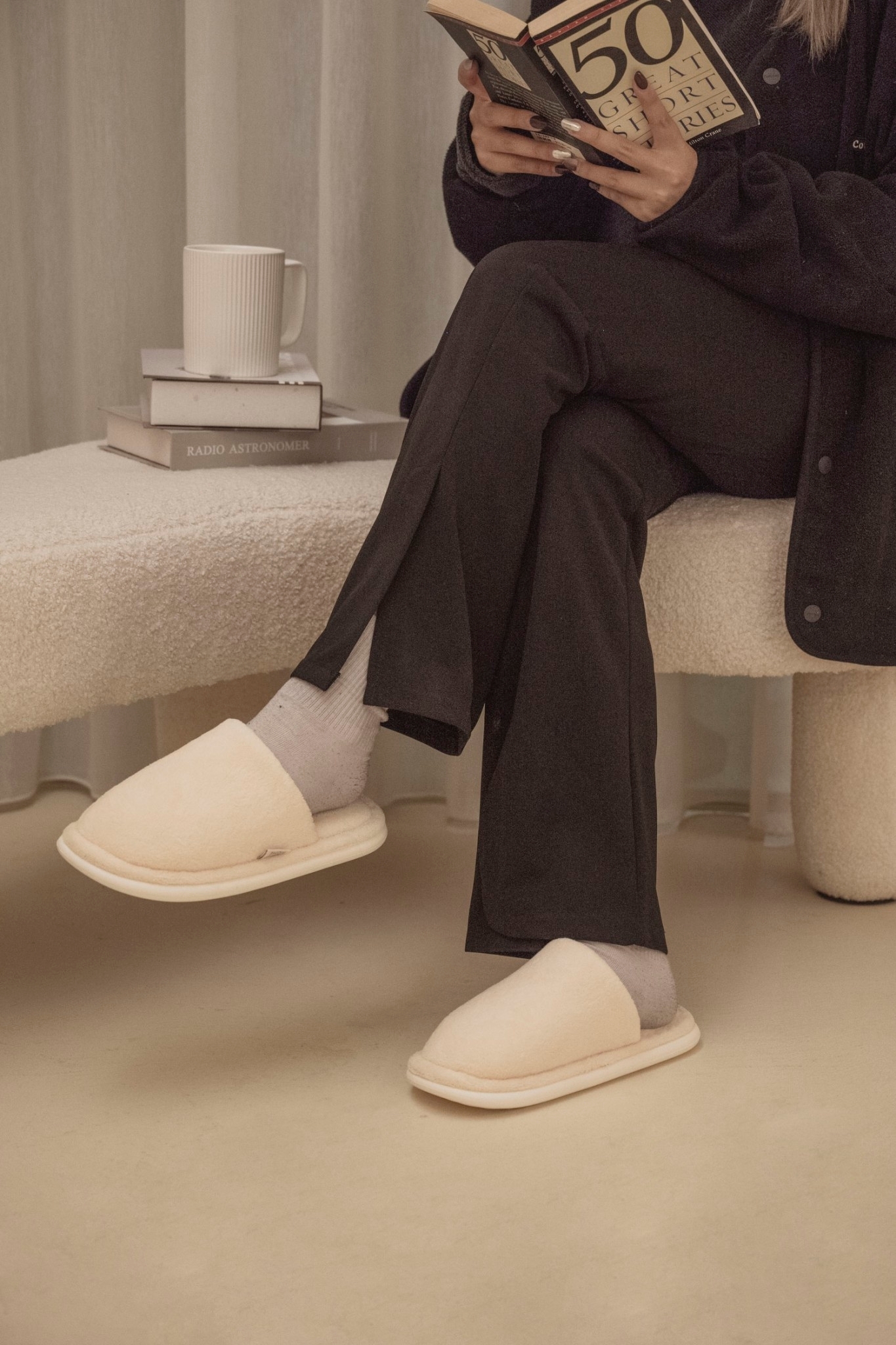 【現貨】COTTON 珊瑚絨室內拖鞋 COOTONSLI