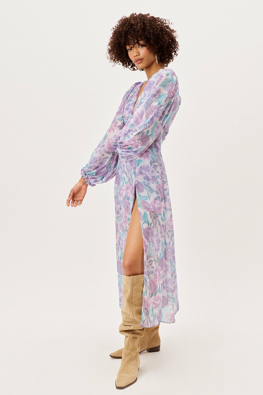 Shelly Midi Dress 浪漫花卉長洋裝