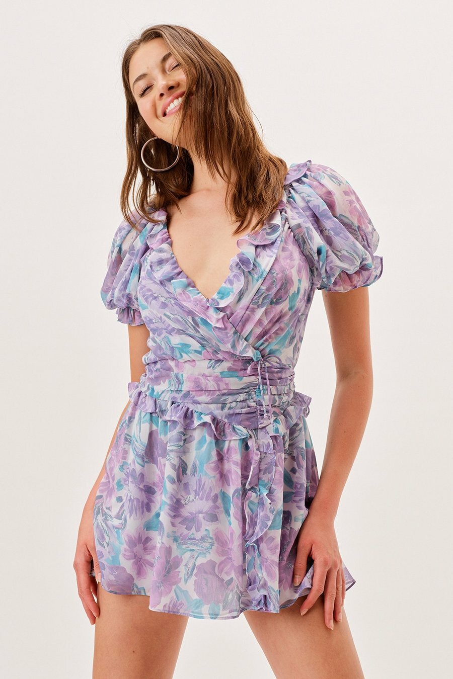 Shelly Mini Dress花卉小洋裝