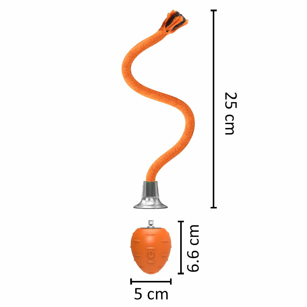 Bentopal 寵物智能電動發聲紅蘿蔔