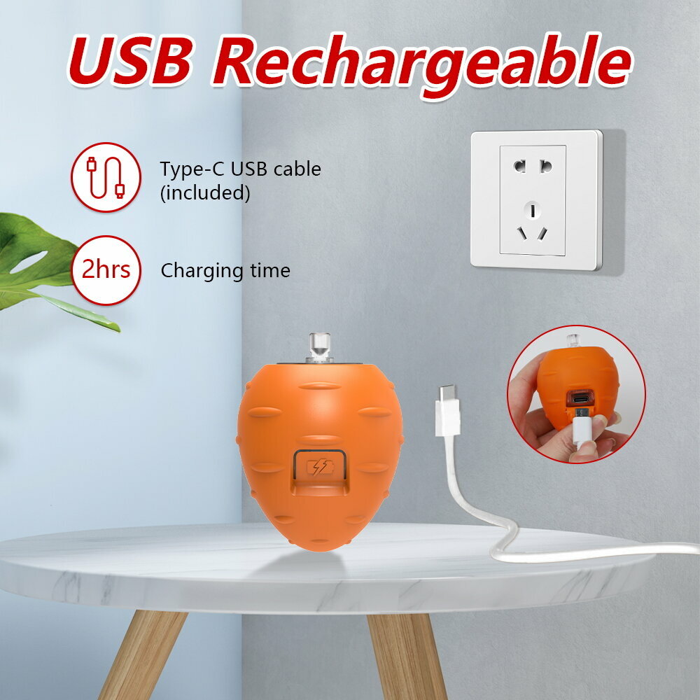 Bentopal 寵物智能電動發聲紅蘿蔔