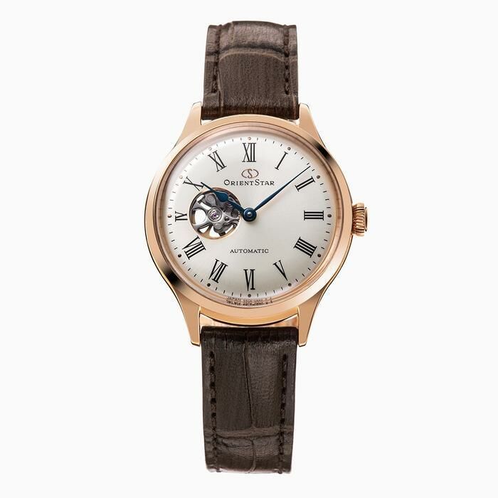Ladies - Classic Semi Skeleton - Rose Gold