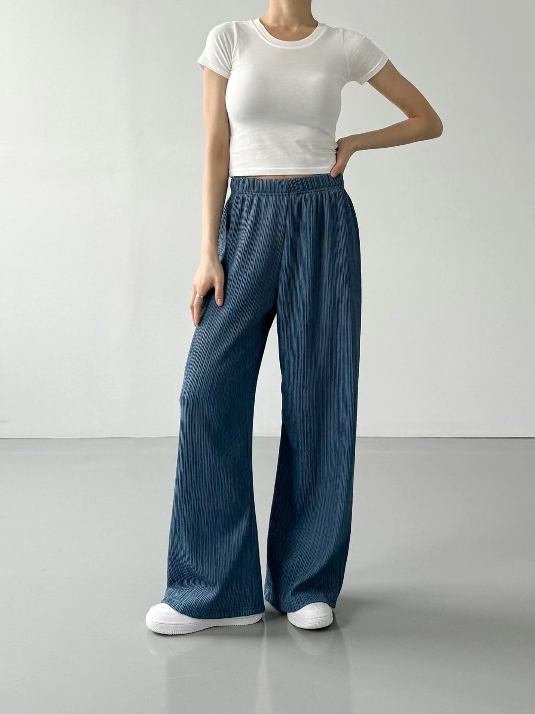 【優惠價預訂】MUST BUY！韓國摺摺褲（2色）