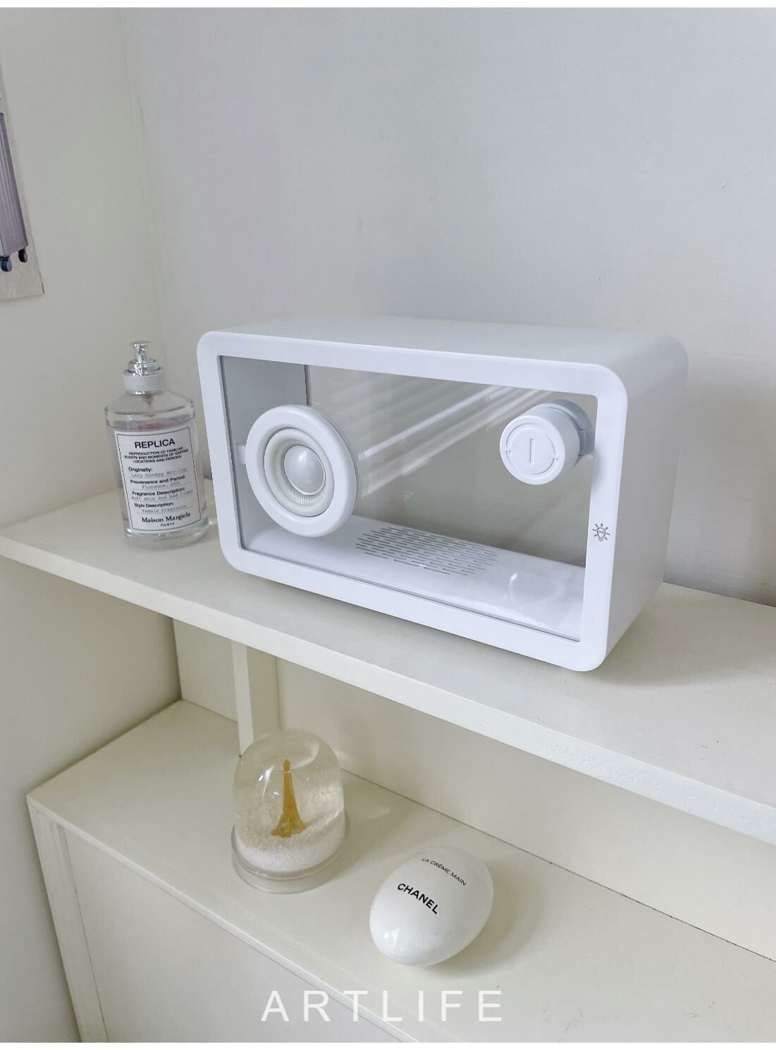 質感極簡白透明音響