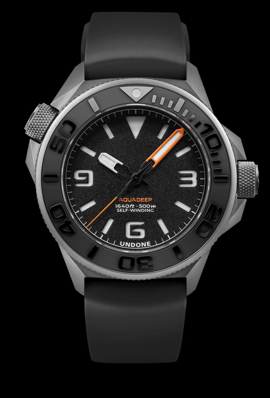 Aquadeep Signal Black Automatic