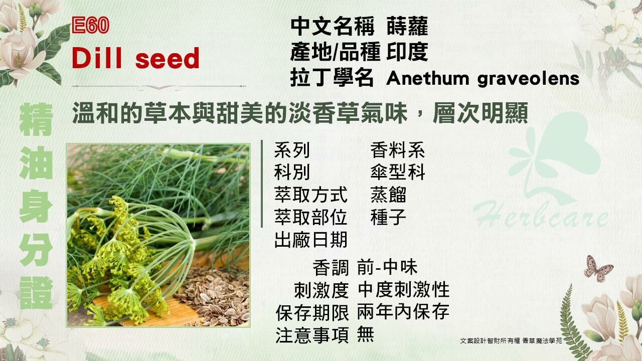 印度小農蒔蘿純精油