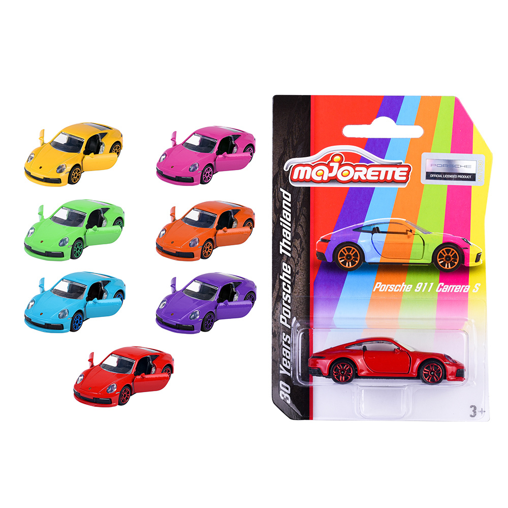 美捷輪小汽車-泰國30周年保時捷911七彩車系列