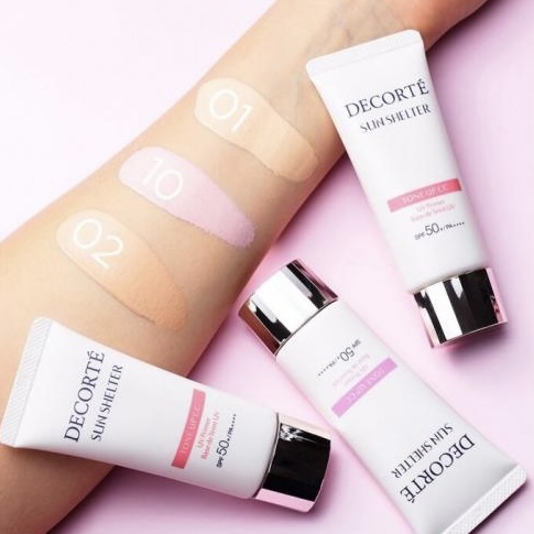 DECORTE  黛珂多重防禦素顏霜 SPF 50+/PA ++++ #01透亮膚色 #02自然膚色 #10薰衣草玫瑰色