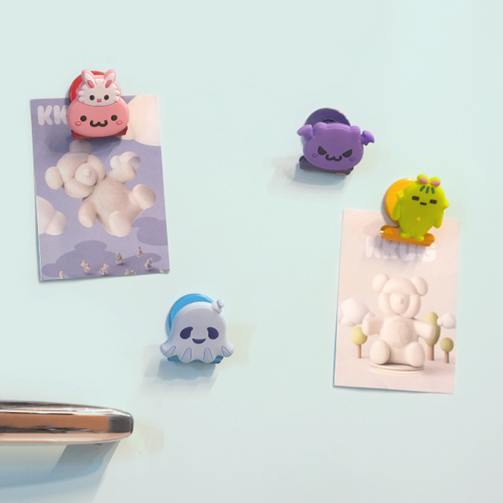 《RO仙境傳說》魔物造型磁鐵夾套組(含４個角色）