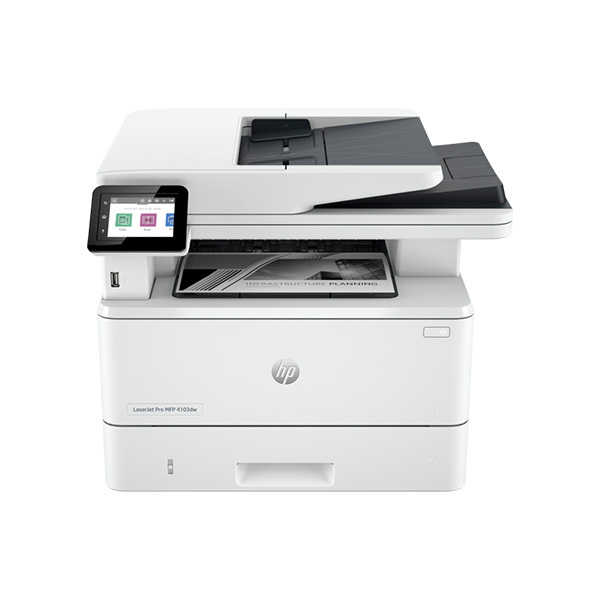 LaserJet Pro MFP 4103fdw 多功能 無線 黑白雷射事務機 (2Z629A)