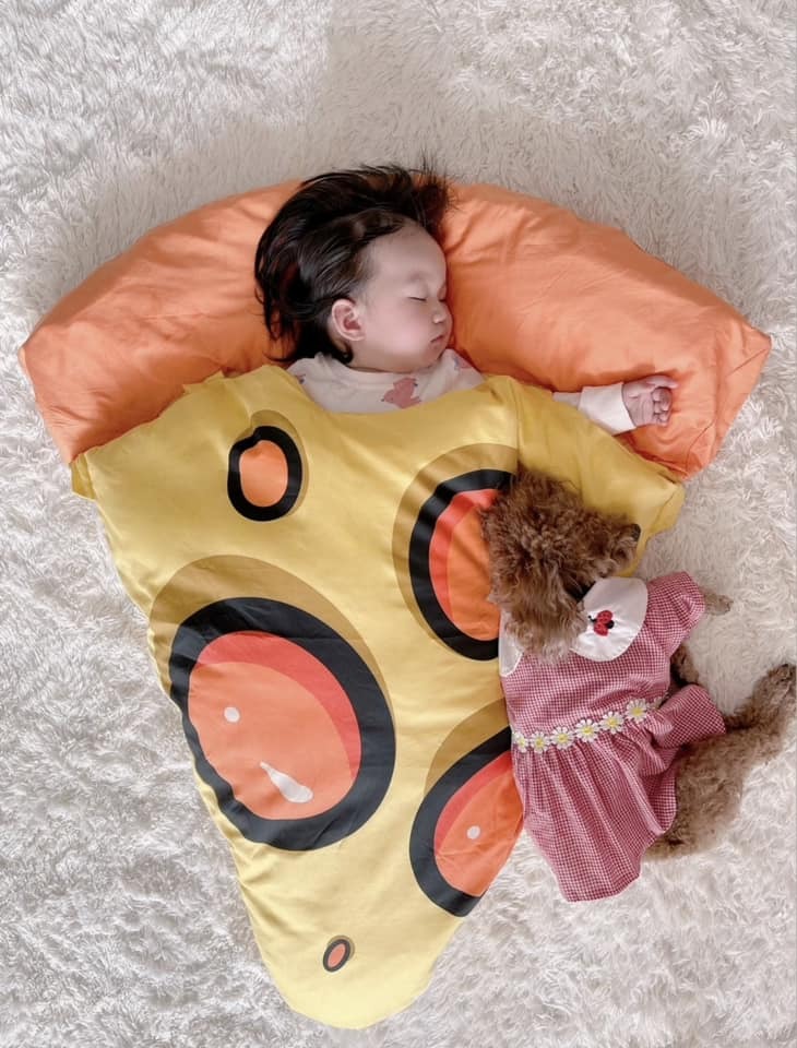 PIZZA & WATERMELON sleep bag