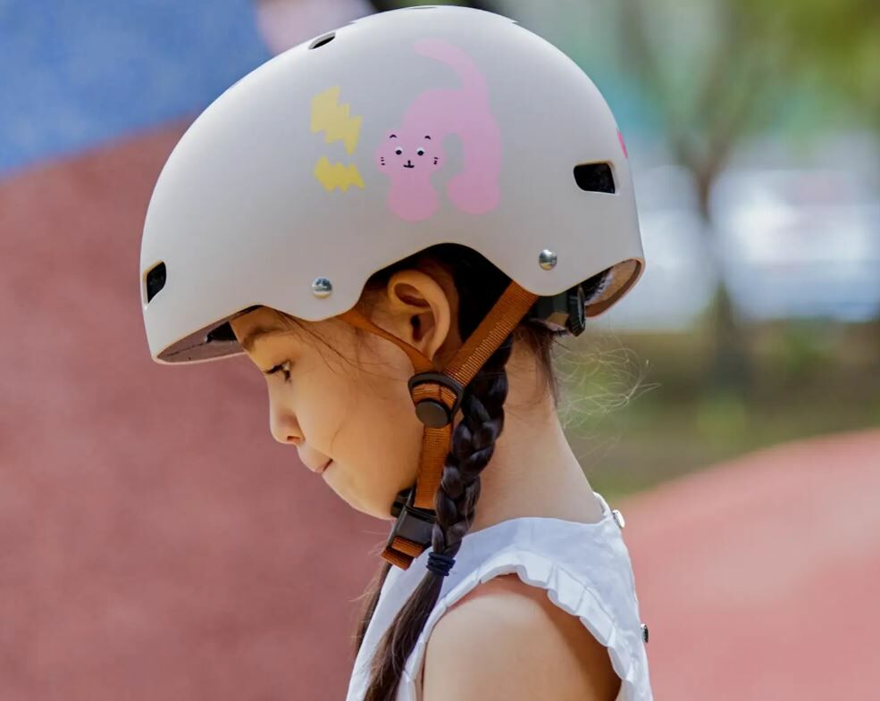 【KPLUS】ROUNDY 兒童安全帽 / 奶油