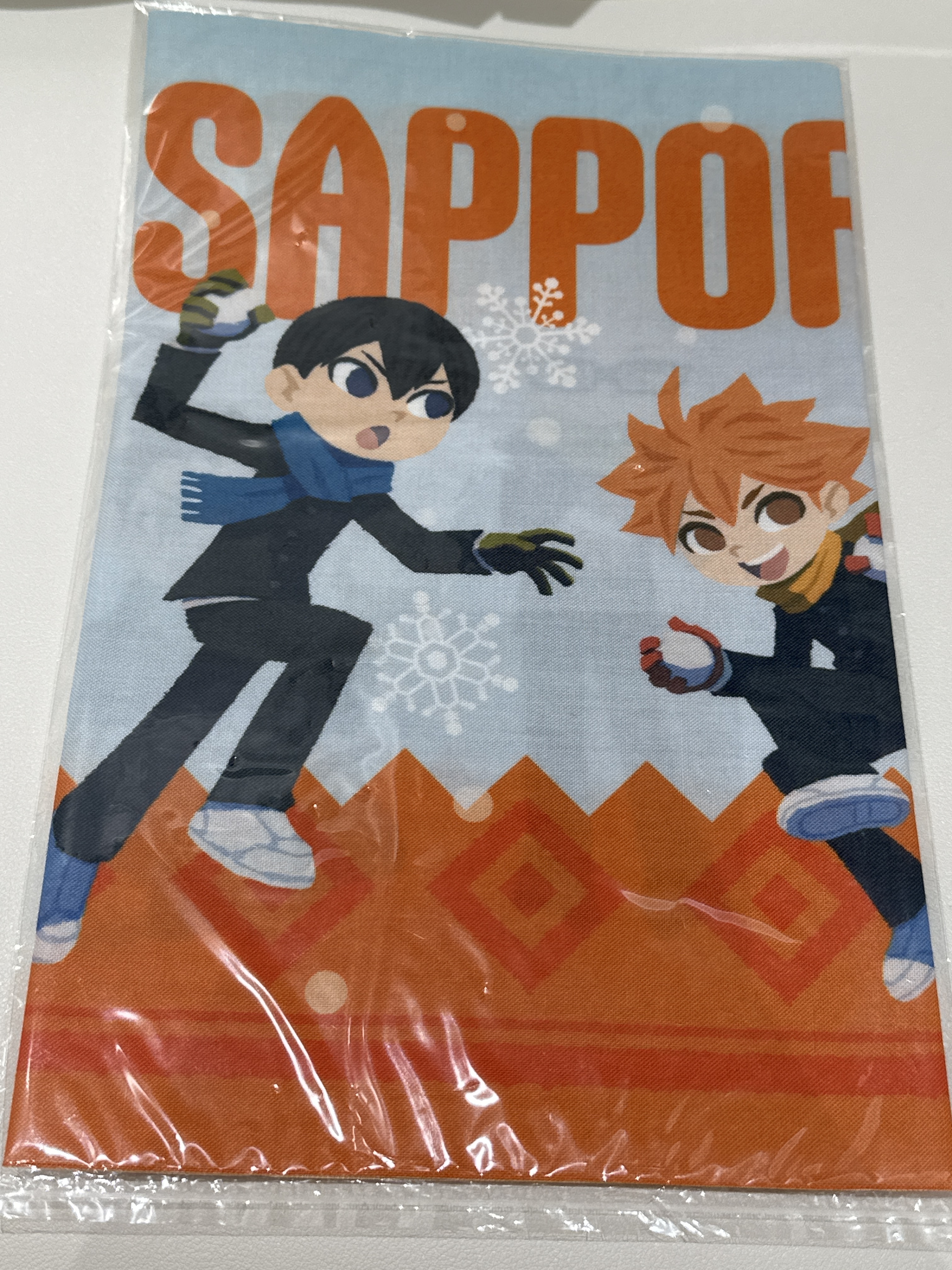 排球少年 垃圾場的決戰 2024札幌雪祭限定布海報 烏野