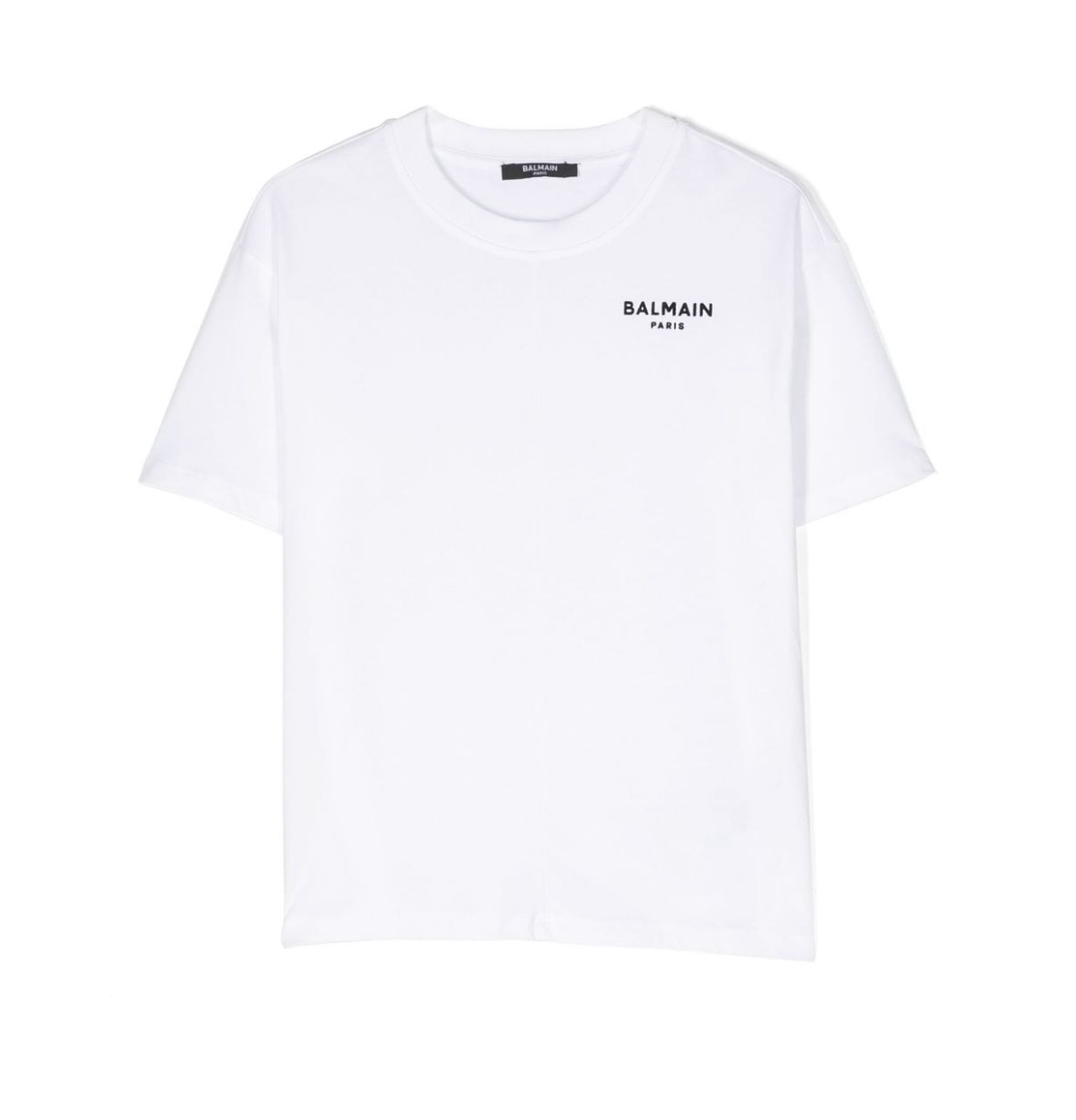 Balmain white small logo tee .T