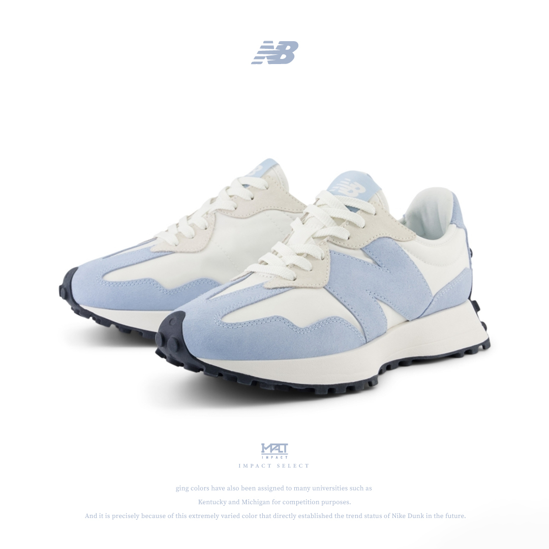 New Balance 327 寶寶藍 馬卡龍色系 WS327MD