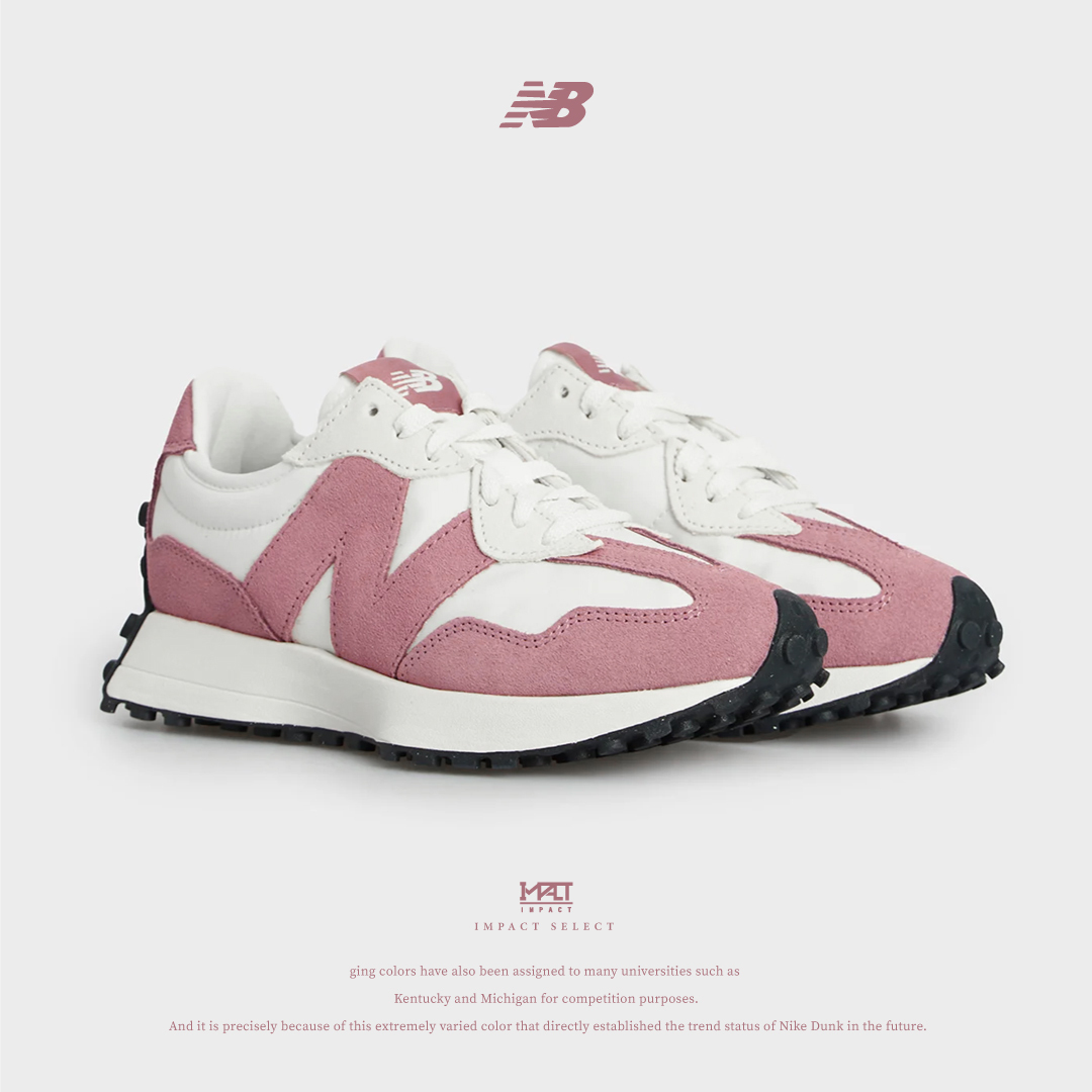 New Balance 327 莓果粉 馬卡龍色系 WS327MB